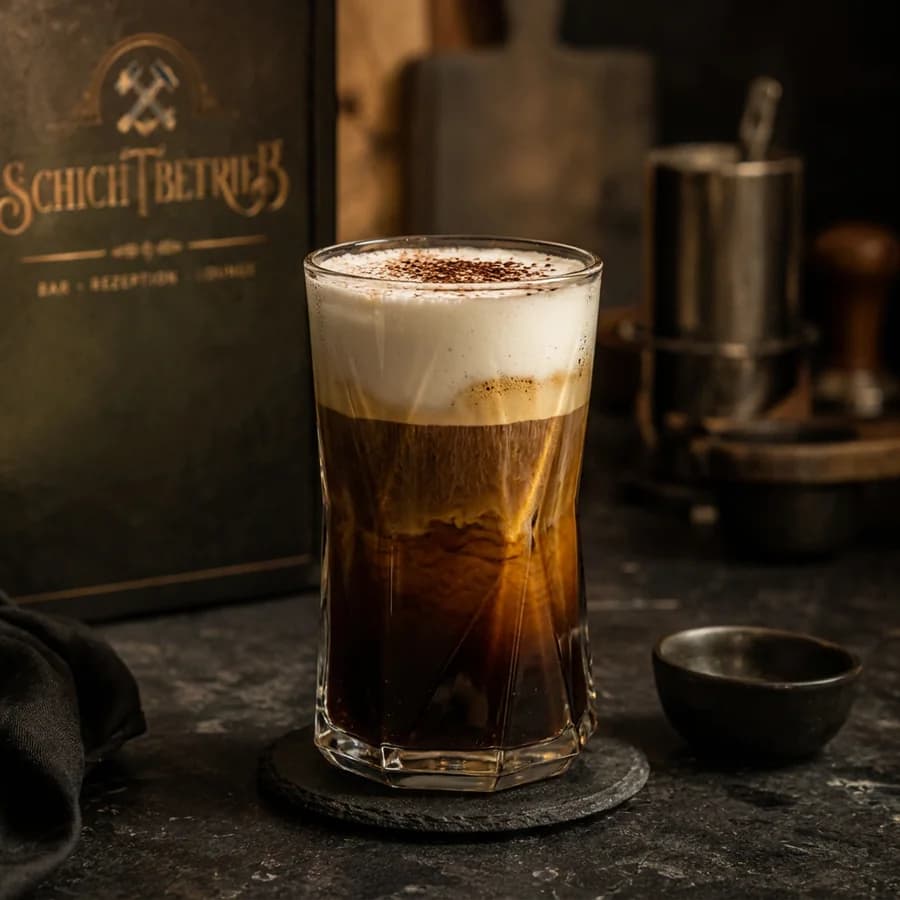 Schwarzes Gold — Espresso · Vanille · dunkler Kakao · cremiger Milchschaum