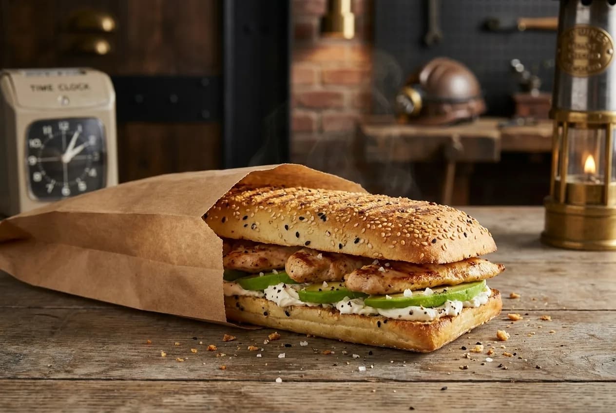 Der Hauer — Avocado · Hähnchenbrust-Streifen · Frischkäse · Meersalz · Pfeffer